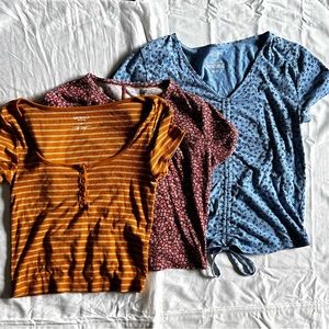 3 T-shirt bundle top perfect for summer